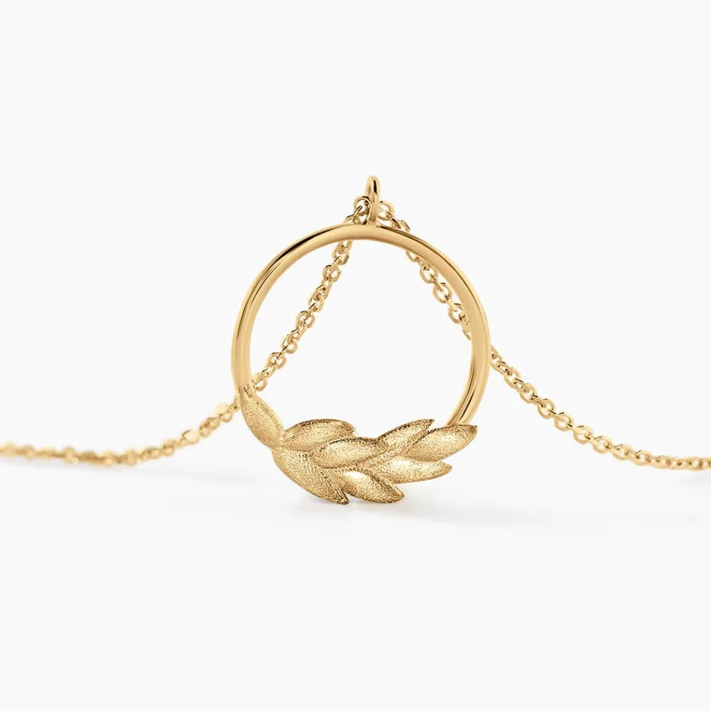 Marc Orian Colliers|Colliers Or > Collier Foliel Or Jaune