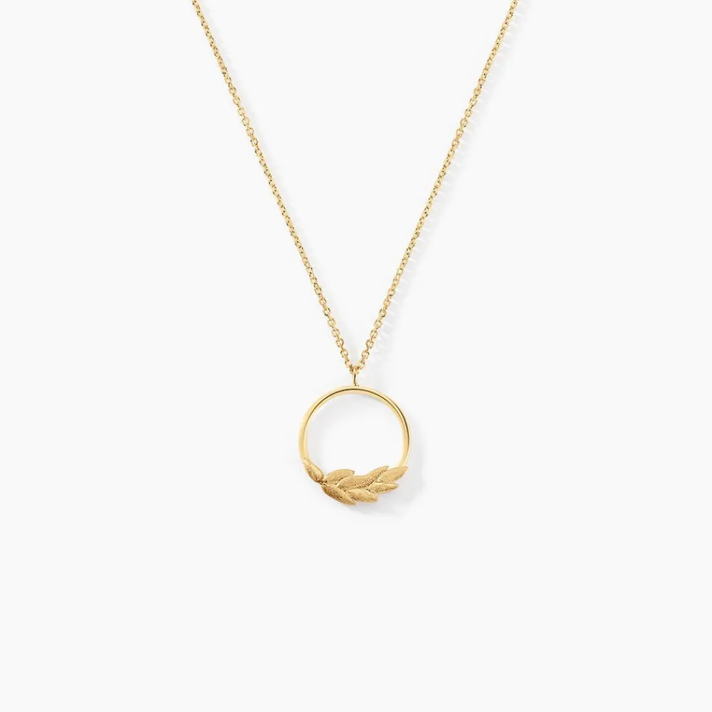 Marc Orian Colliers|Colliers Or > Collier Foliel Or Jaune