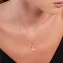 Marc Orian Colliers|Colliers Or > Collier Foliel Or Jaune