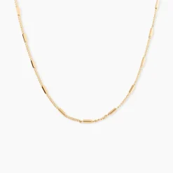 Collier Frans Plaqué Or