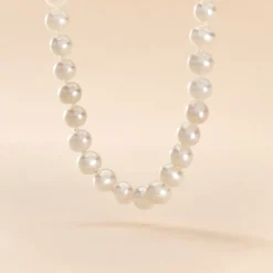 Collier Gabrieleae Or Jaune Perle De Culture