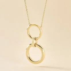 Collier Giachetta Acier Doré
