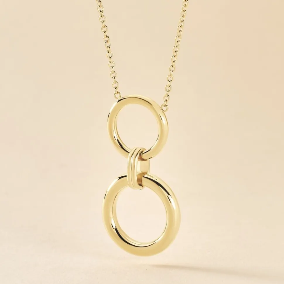 Collier Giachetta Acier Doré