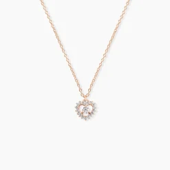 Marc Orian Colliers Fantaisie|Colliers > Collier Gino Argent Rose Oxyde De Zirconium