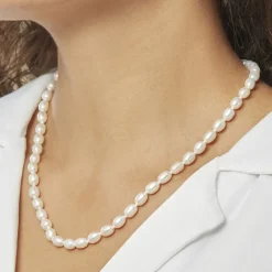 Marc Orian Colliers|Colliers Avec Pierres > Collier Giustina Or Jaune Perle De Culture