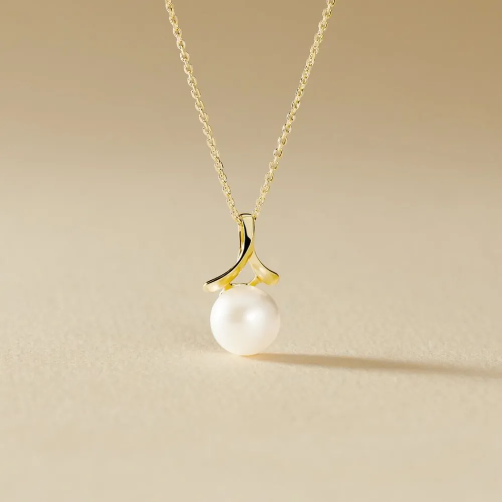 Marc Orian Colliers|Colliers Avec Pierres > Collier Gladdie Or Jaune Perle De Culture
