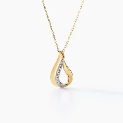 Marc Orian Colliers Diamant|Colliers > Collier Goccie Or Jaune Diamant
