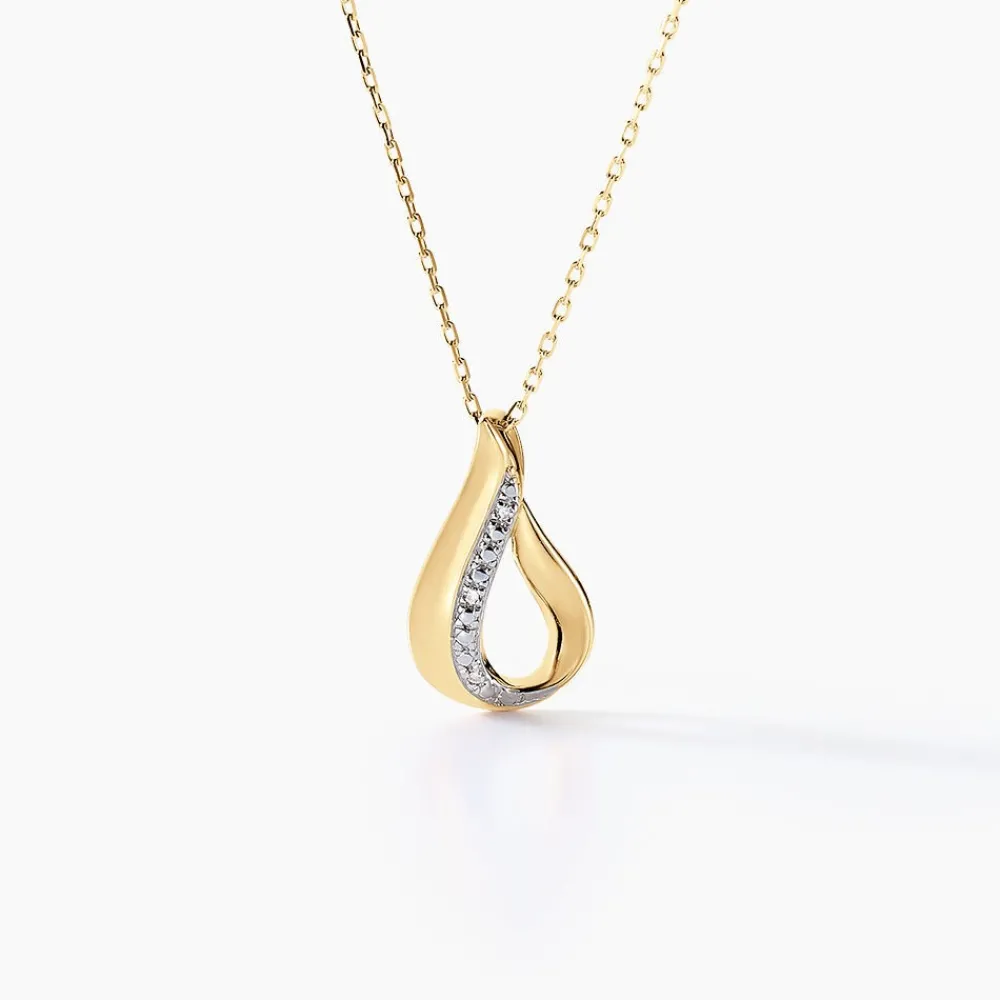 Marc Orian Colliers Diamant|Colliers > Collier Goccie Or Jaune Diamant