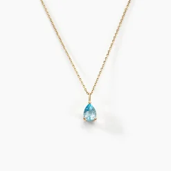 Marc Orian Colliers|Colliers Avec Pierres > Collier Goutte Or Jaune Topaze