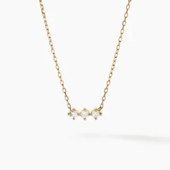 Marc Orian Colliers Diamant|Colliers > Collier Graziano Or Jaune Diamant Synthétique