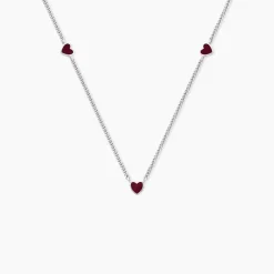 Marc Orian Colliers Fantaisie|Colliers > Collier Griotte Argent Blanc
