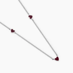 Marc Orian Colliers Fantaisie|Colliers > Collier Griotte Argent Blanc