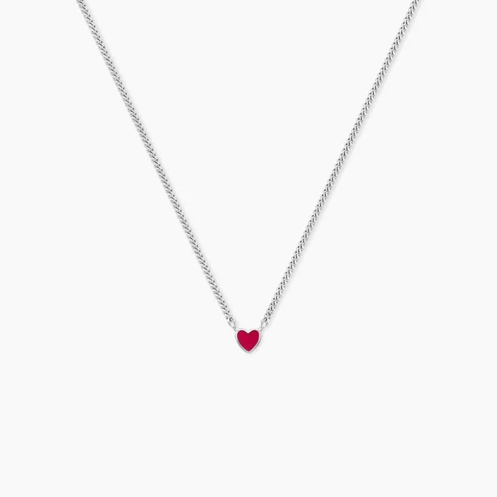 Collier Griotte Argent Blanc