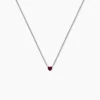 Collier Griotte Argent Blanc