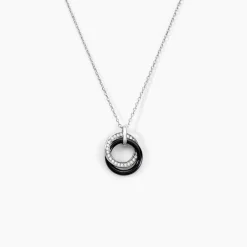 Marc Orian Colliers|Colliers Avec Pierres > Collier Grizzel De Zirconium argent blanc oxyde