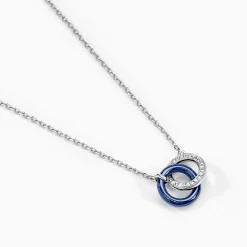 Collier Grizzel Argent Blanc Oxyde De Zirconium
