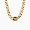 Collier Guess 4G Icon Acier Jaune