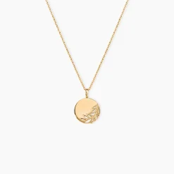 Collier Hanaelle Plaque Or Jaune