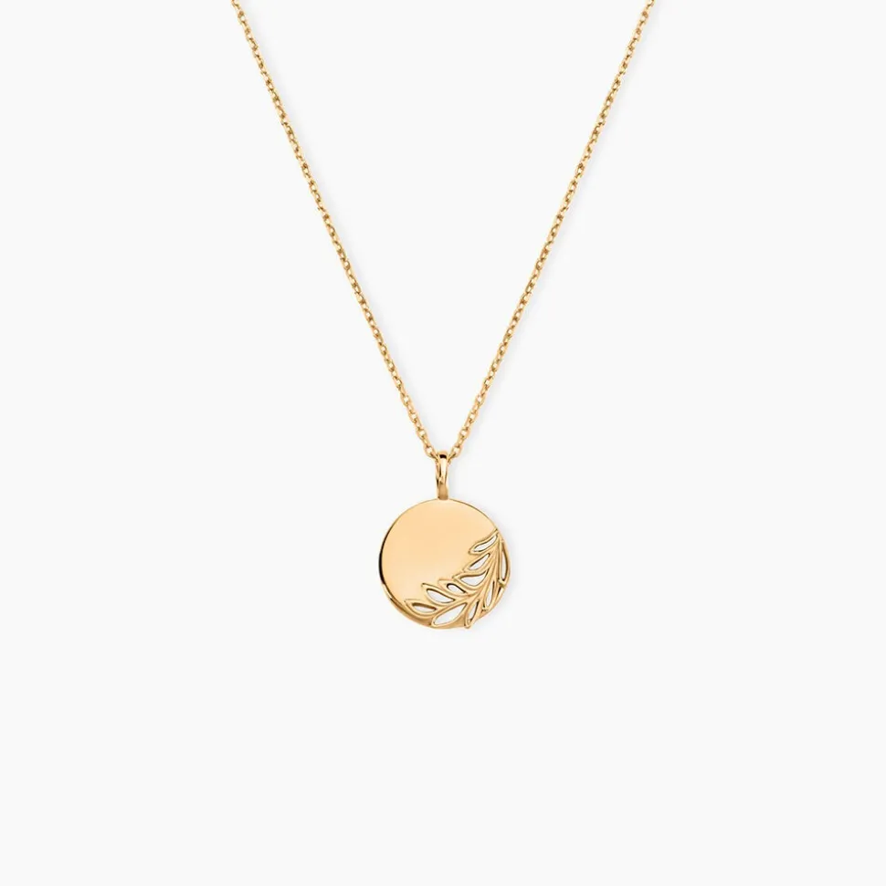 Collier Hanaelle Plaque Or Jaune