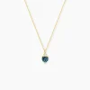 Marc Orian Colliers Cœur|Colliers > Collier Heart Or Jaune Topaze Oxyde De Zirconium
