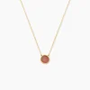 Marc Orian Colliers|Colliers Avec Pierres > Collier Heida Or Jaune Calcédoine