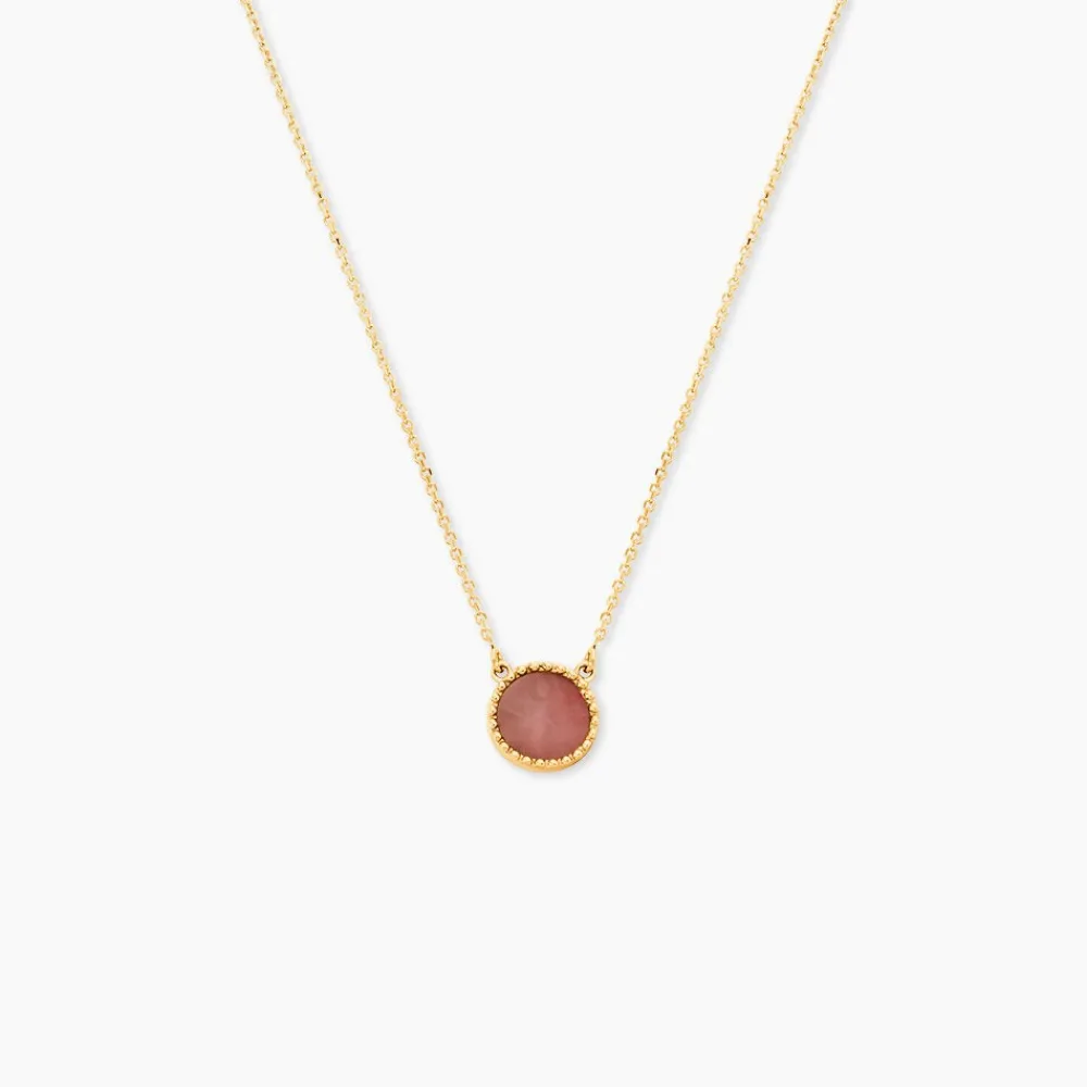Marc Orian Colliers|Colliers Avec Pierres > Collier Heida Or Jaune Calcédoine