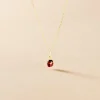 Marc Orian Colliers|Colliers Avec Pierres > Collier Helidie Coccinelle Or Jaune