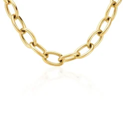 Collier Hennie Acier Doré
