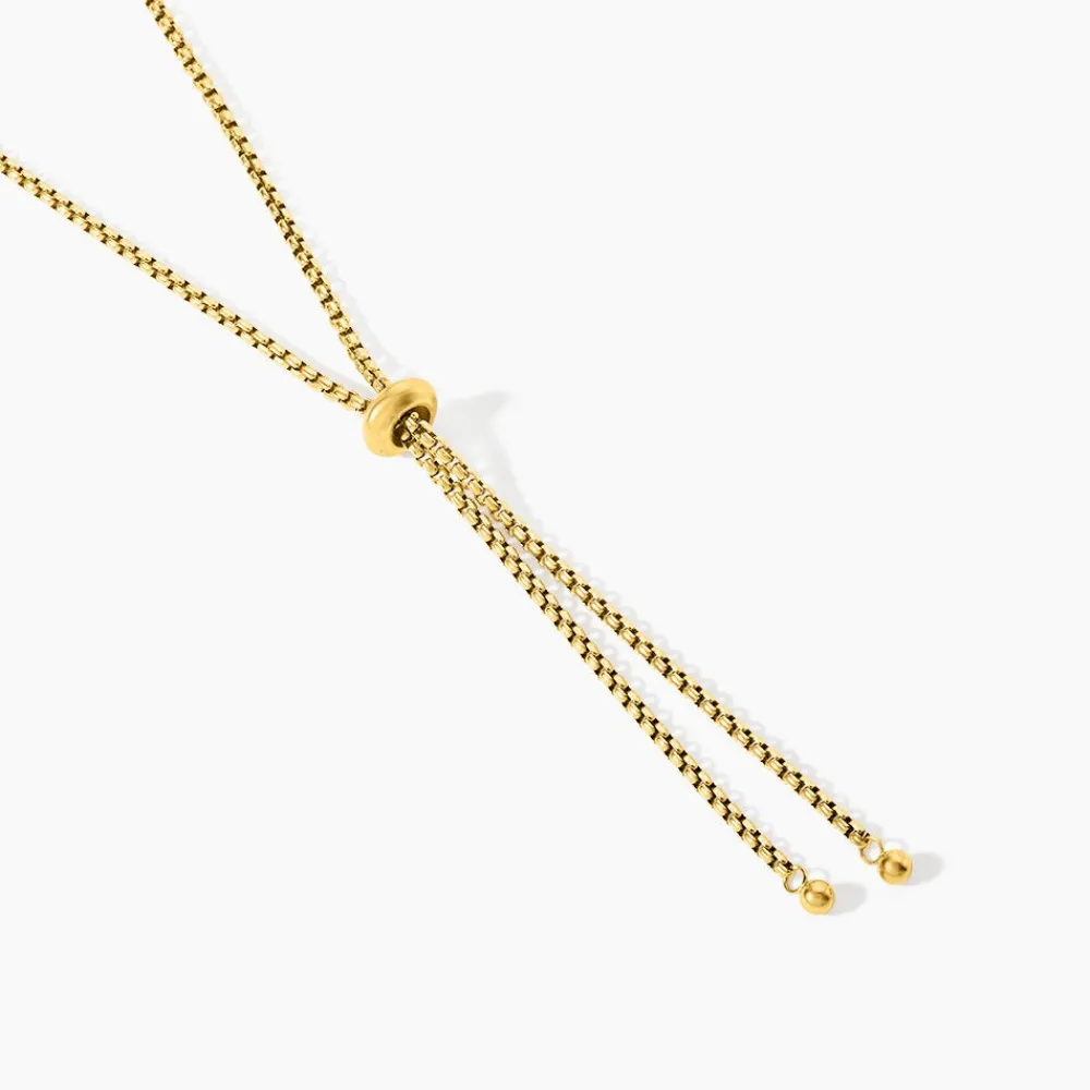 Marc Orian Colliers Fantaisie|Colliers > Collier Hollie Acier Jaune
