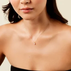 Marc Orian Colliers|Colliers Avec Pierres > Collier Husam Or Jaune Oxyde De Zirconium