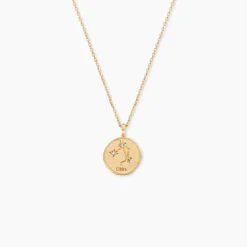 Collier Iago Plaqué Or Oxydes De Zirconium