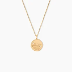 Collier Iago Plaqué Or Oxydes De Zirconium