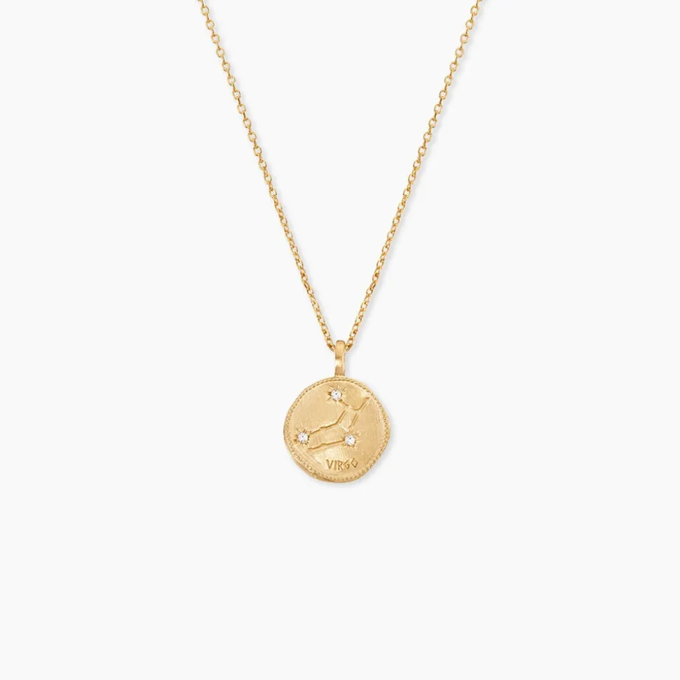 Collier Iago Plaqué Or Oxydes De Zirconium