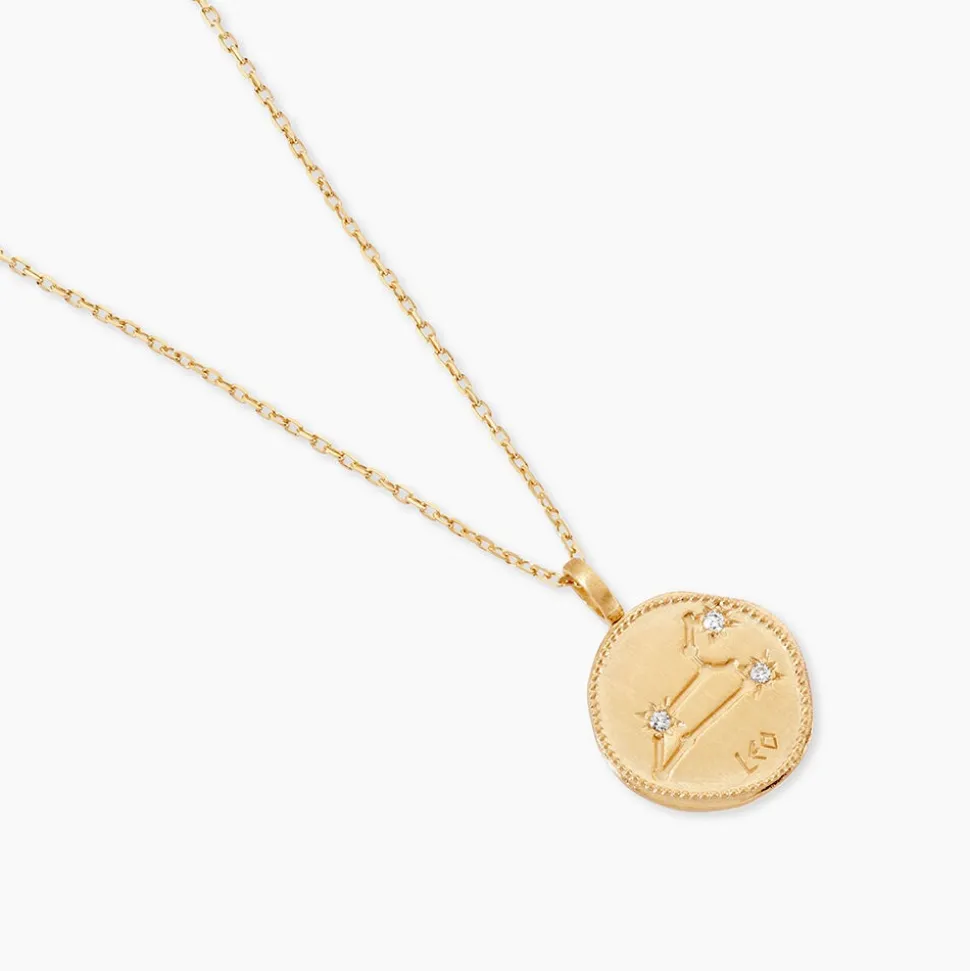 Collier Iago Plaqué Or Oxydes De Zirconium