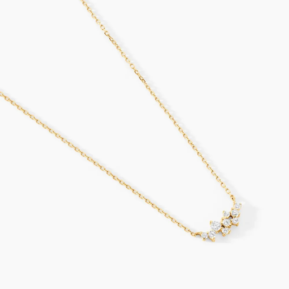 Marc Orian Colliers|Colliers Avec Pierres > Collier Illumia Or Jaune Oxyde De Zirconium