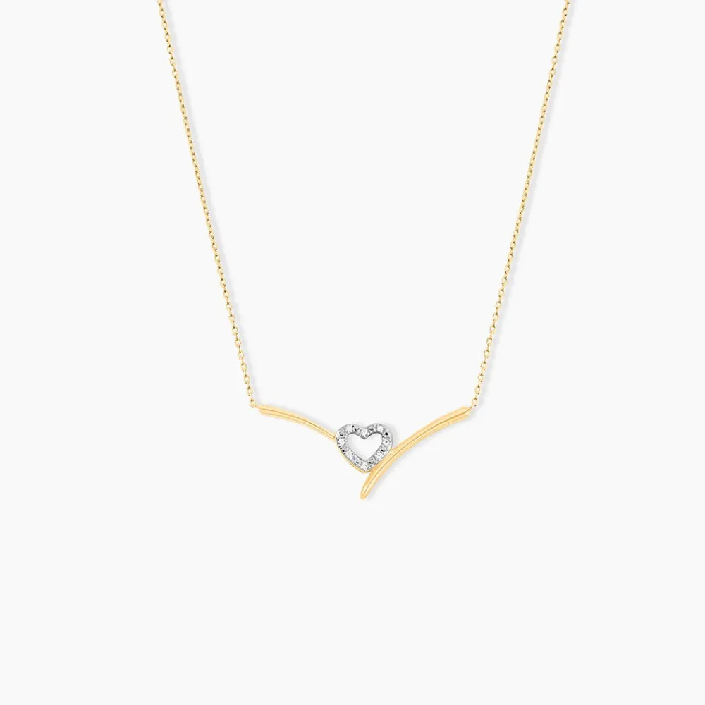 Marc Orian Colliers Diamant|Colliers > Collier Ilsabe Or Jaune Diamant