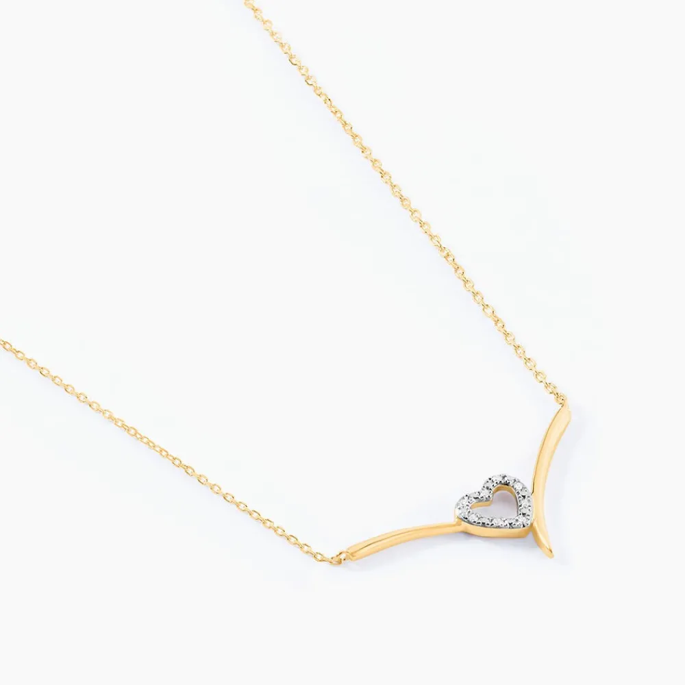 Marc Orian Colliers Diamant|Colliers > Collier Ilsabe Or Jaune Diamant