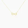 Collier Infinite Or Jaune