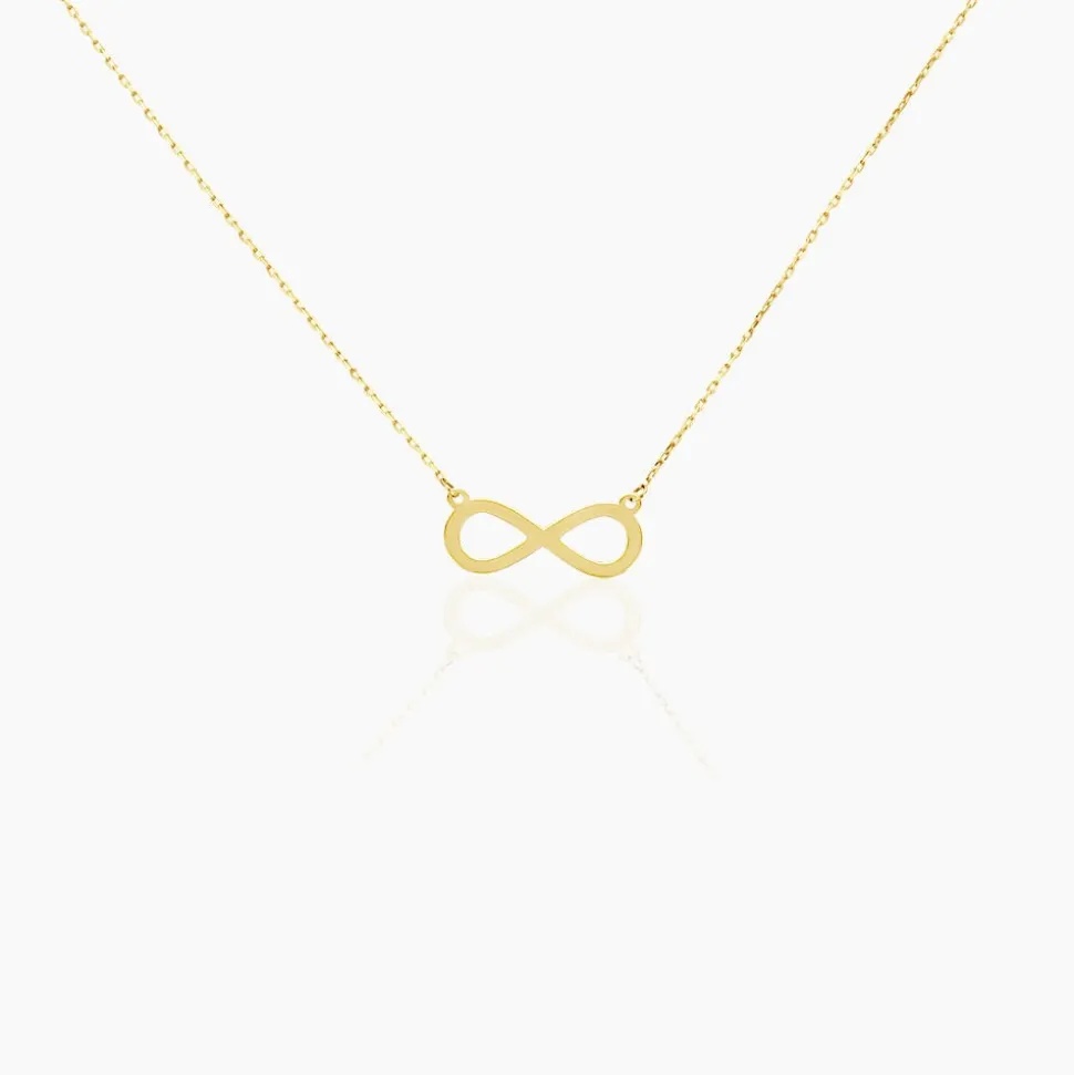Collier Infinite Or Jaune