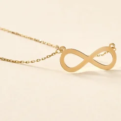 Collier Infinite Or Jaune