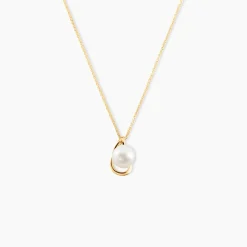 Marc Orian Colliers|Colliers Avec Pierres > Collier Isaure Or Jaune Perle De Culture