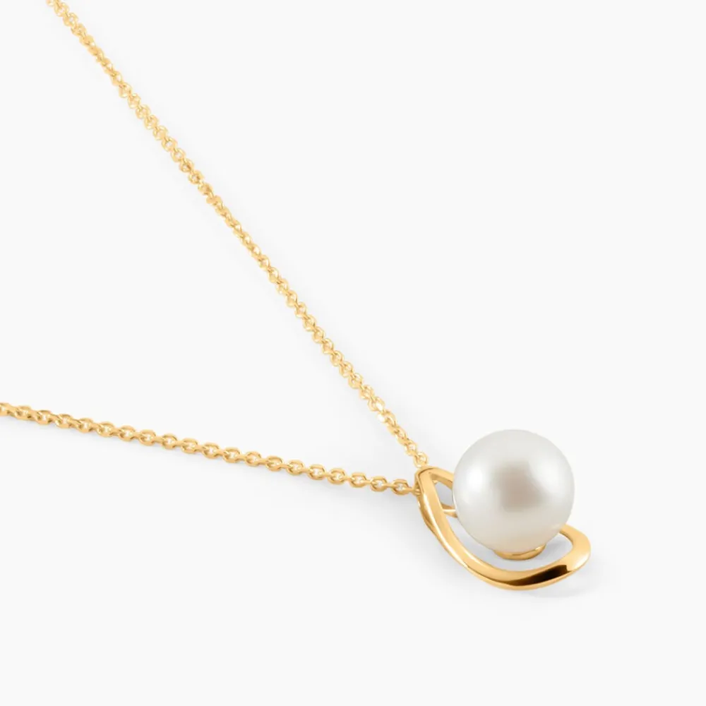 Marc Orian Colliers|Colliers Avec Pierres > Collier Isaure Or Jaune Perle De Culture