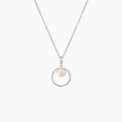 Marc Orian Colliers Fantaisie|Colliers > Collier Ivana Argent Blanc Perle De Culture