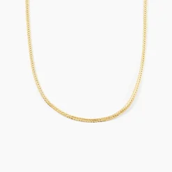 Marc Orian Colliers|Colliers Femme > Collier Izel Maille Anglaise Or Jaune