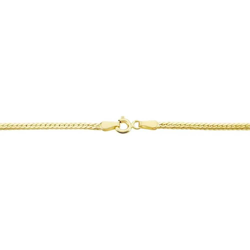 Marc Orian Colliers|Colliers Femme > Collier Izel Maille Anglaise Or Jaune