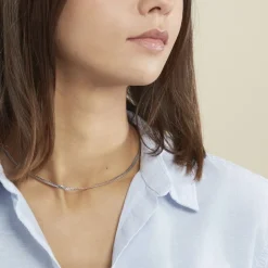 Marc Orian Colliers|Bijoux Femme > Collier Izel Maille Anglaise Or Blanc
