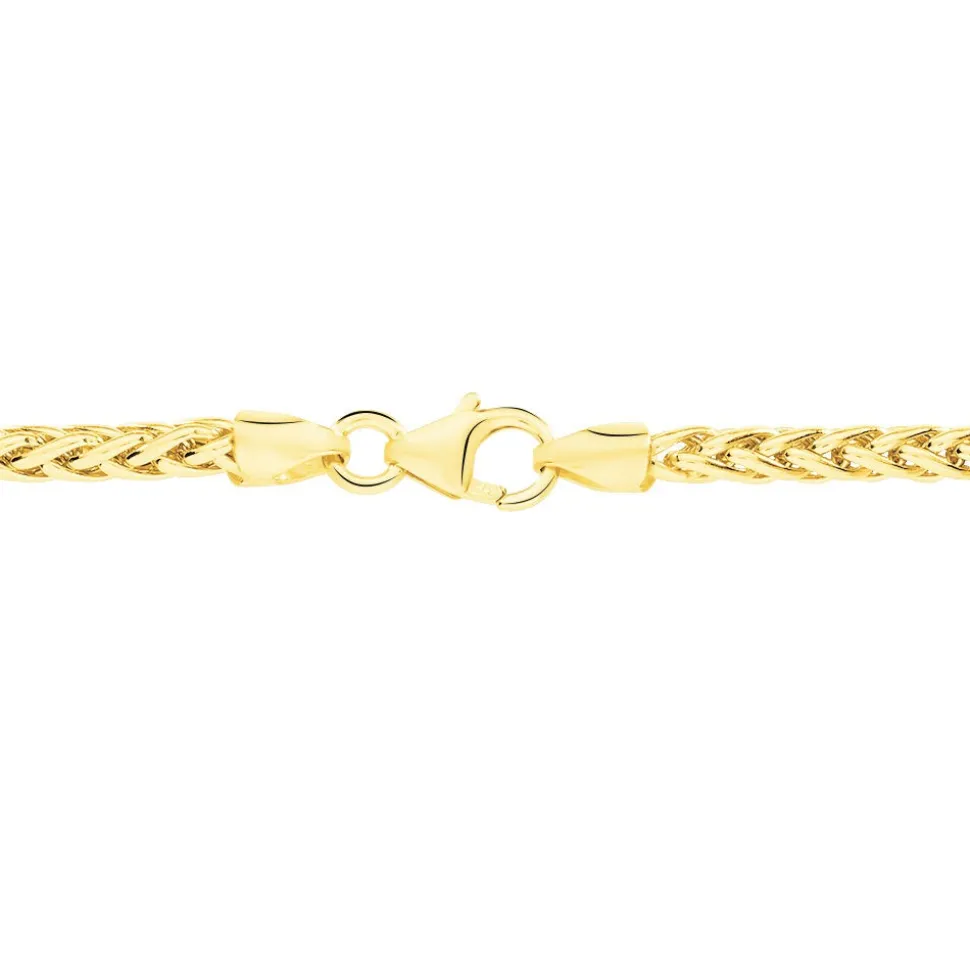 Collier Jany Danilo Maille Palmier Or Jaune