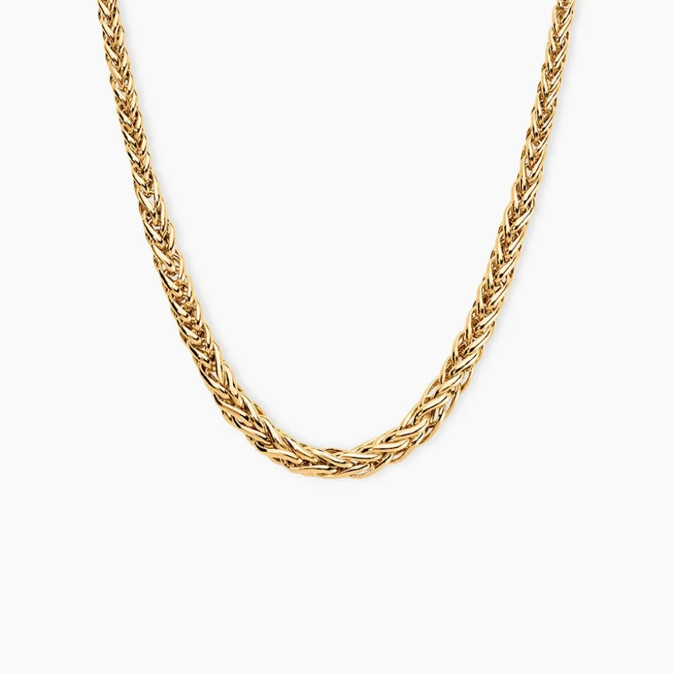 Collier Jany Danilo Maille Palmier Or Jaune