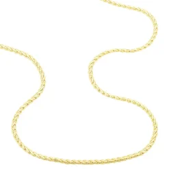 Marc Orian Colliers|Chaines Femme > Collier Jayna Maille Palmier Or Jaune