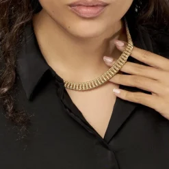 Marc Orian Colliers|Bijoux Femme > Collier Jimmy Maille Americaine Chute Or Jaune